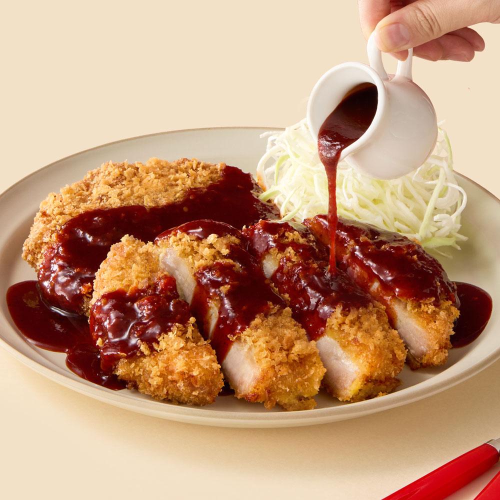 [1팩] 굽네 볼케이노 통등심 돈카츠